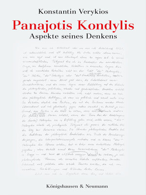 cover image of Panajotis Kondylis